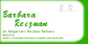 barbara reizman business card